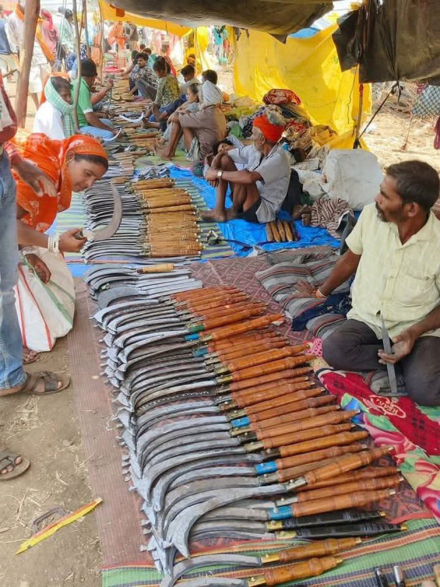 Needed for cutting large fruits like coconut, mush melon, watermelon etc. It is also used for cutting tree &amp; tree branches. It is also helpful in fighting wild animals that enter suddenly, please buy and keep handy 🤘🤘