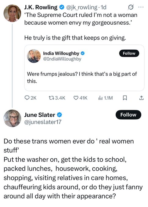 Feministly enforcing gender roles