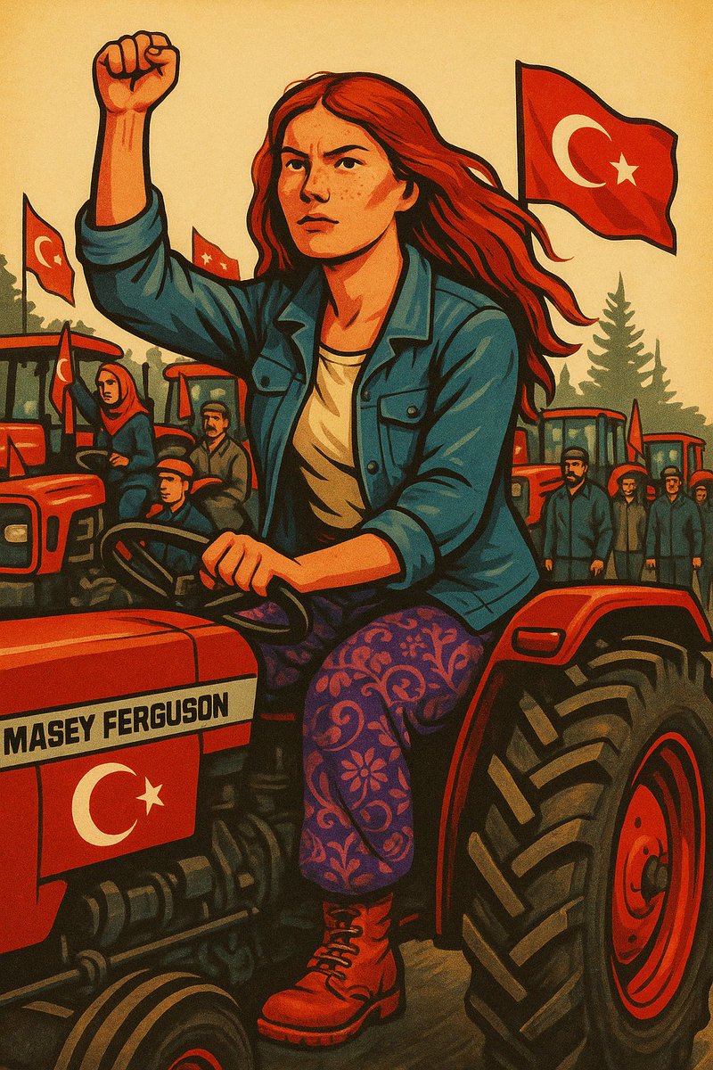 Laikhtn06's tweet photo. Kadın yoksa devrim değil, dekor olur!
Traktörü de süreriz, meydanı da… 
Devrim bizimle olur!
#İradeMilletindir 
#Yozgat 
#GameOverAKP https://t.co/sHYdDmsTv6
