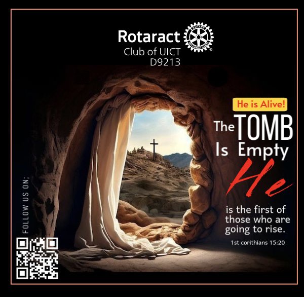 Rotaract Club of UICT (@rctuict) on Twitter photo As we celebrate Easter, may the power of the resurrection renew your hope, faith and purpose. <a href="/CentenaryBank/">Centenary Bank</a> <a href="/UgRotaryCancerP/">#CancerRunUg25</a> <a href="/rotaryd9213/">Rotary District 9213</a> <a href="/RotaractD9213/">Rotaract District 9213</a> <a href="/RotaractD9214/">Rotaract District 9214</a> <a href="/washandwills/">Wash & Wills Hotel Mbale</a> <a href="/ranchersfinest/">Ranchers finest</a> <a href="/DISCON101/">District Conference 101</a> <a href="/AbesageN/">Nahabwe Abesage</a> As we celebrate Easter, may the power of the resurrection renew your hope, faith and purpose. <a href="/CentenaryBank/">Centenary Bank</a> <a href="/UgRotaryCancerP/">#CancerRunUg25</a> <a href="/rotaryd9213/">Rotary District 9213</a> <a href="/RotaractD9213/">Rotaract District 9213</a> <a href="/RotaractD9214/">Rotaract District 9214</a> <a href="/washandwills/">Wash & Wills Hotel Mbale</a> <a href="/ranchersfinest/">Ranchers finest</a> <a href="/DISCON101/">District Conference 101</a> <a href="/AbesageN/">Nahabwe Abesage</a>