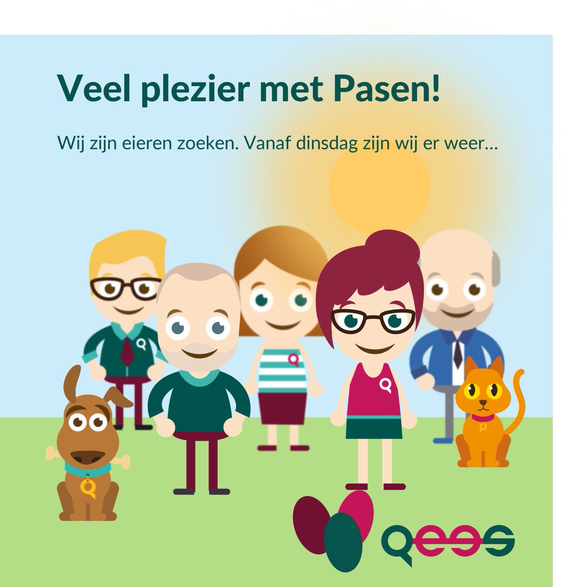 Vrolijk Pasen! 

Ga je nog leuke dingen? Of toch weer naar de meubelboulevard. Zien we je op Paaspop?