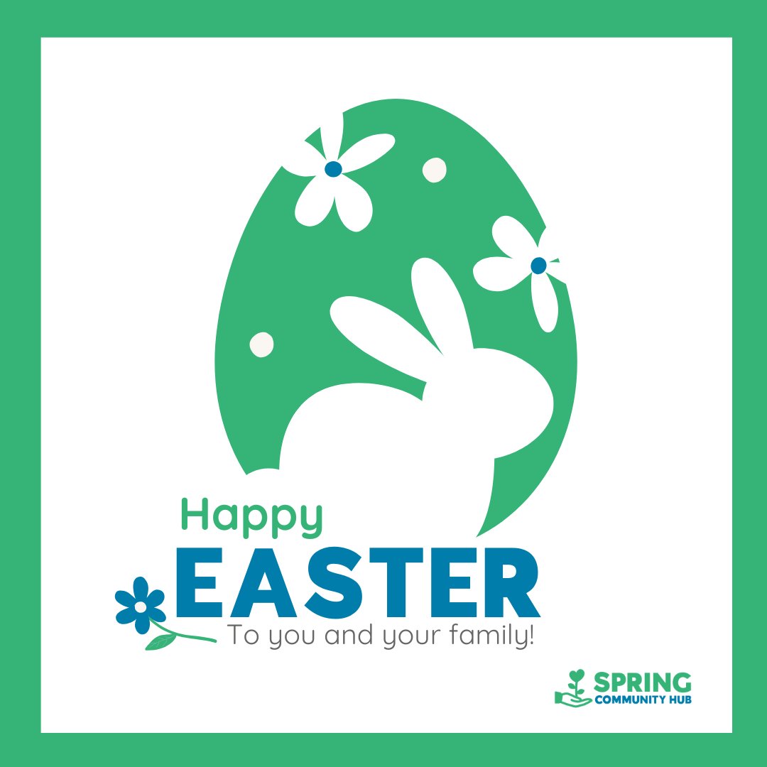 Happy Easter from all of us at Spring Community Hub!