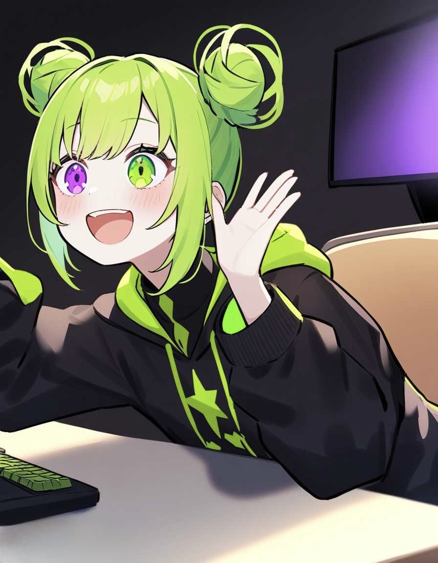 Wonder what website she’s on