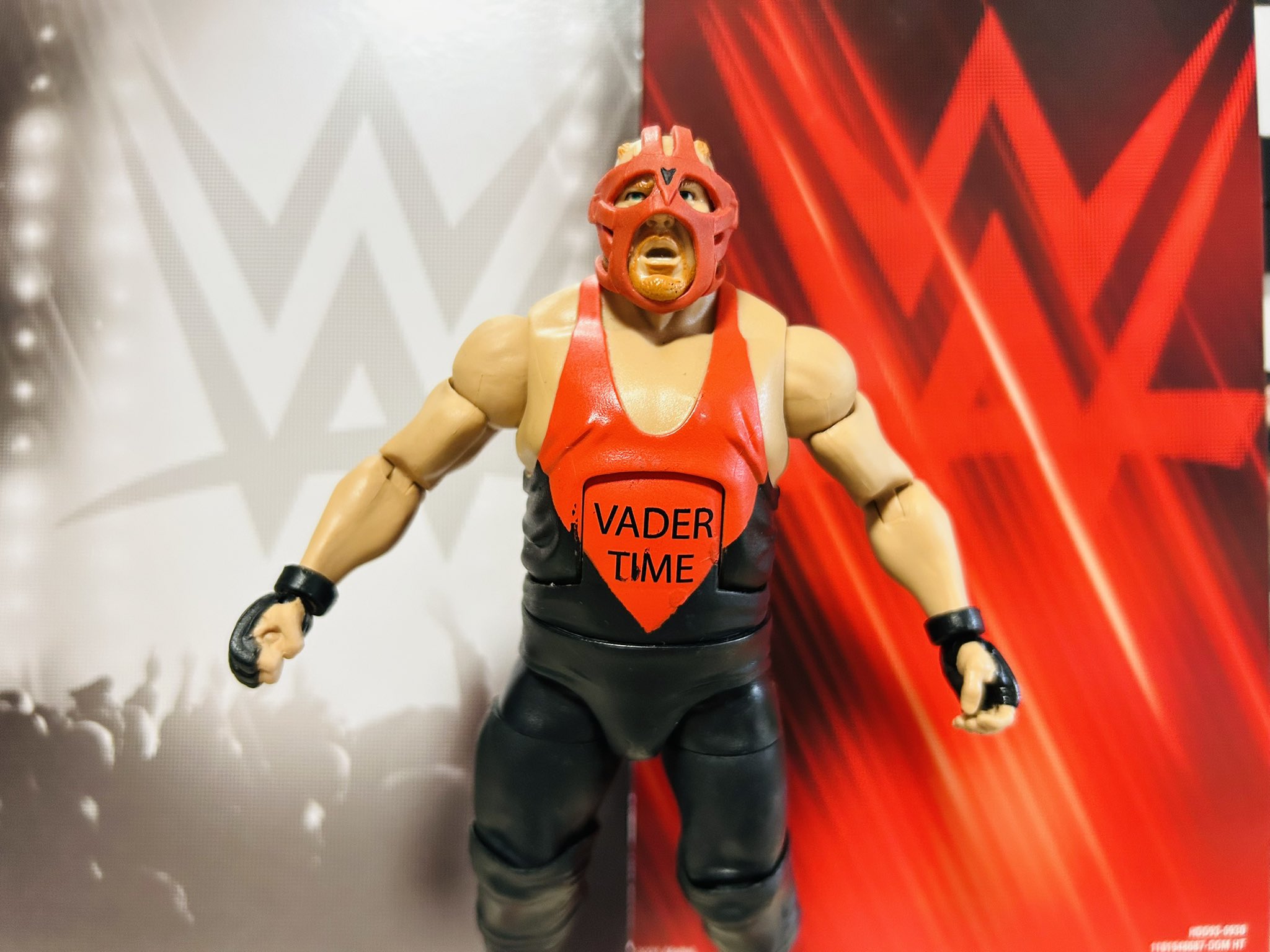 WWE WCW 新日本 プロレス ビッグバンベイダー ソフビ フィギュア