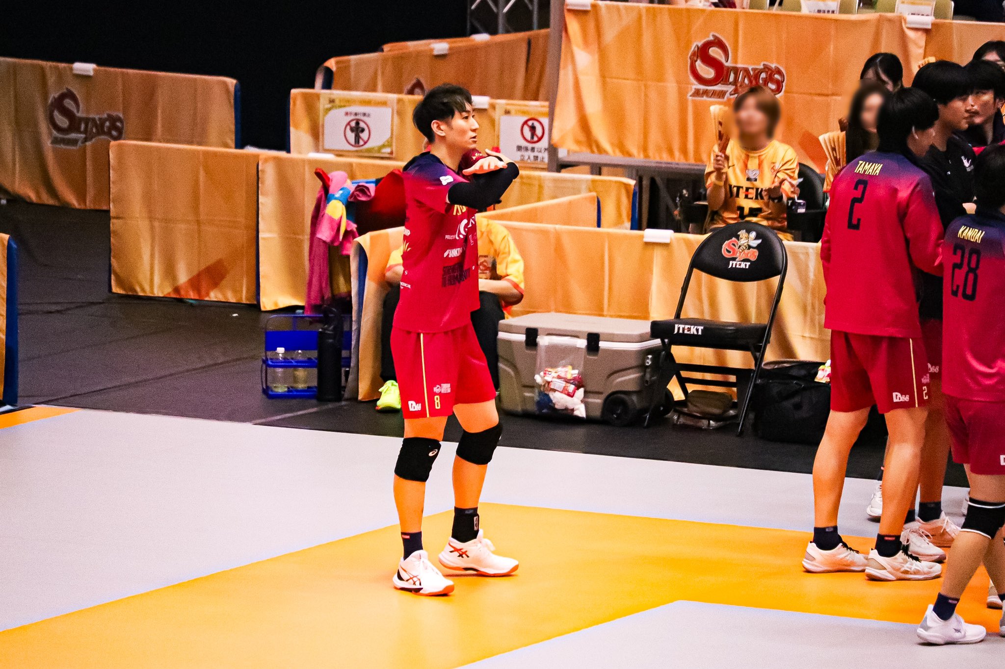 貴重実使用日本代表主将柳田将洋選手15番asics半袖ユニフォーム