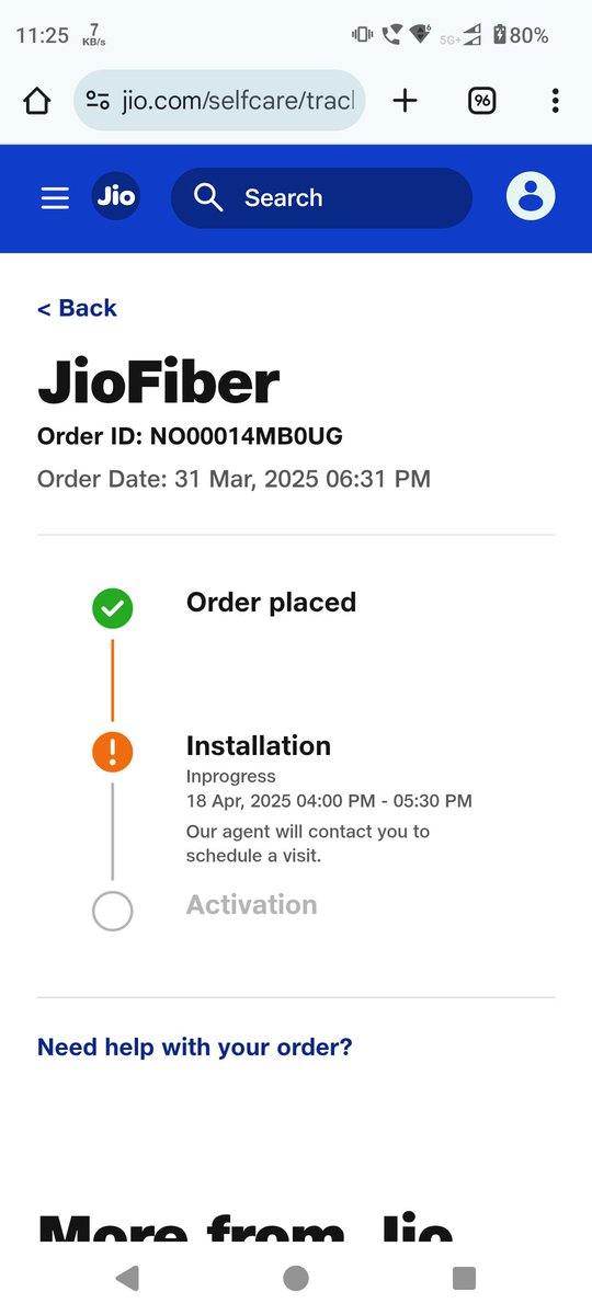 iamsuneel76's tweet photo. @JioCare 31 मार्च कों आर्डर हो गया था उसके बाद आपका इंजीनियर कह रहा है फ्री कुछ नहीं पैसा पुरा लगेगा 20दिन से नहीं लग पाया की उसे चाहिए अलग से पैसे जबकि फ्री है पेमेंट हो चूका है उसको पैसे ना दो तो लगाने hi नहीं आ रहा है बिजावर म. प्र - 471405 मे https://t.co/zI3ECJEiTw