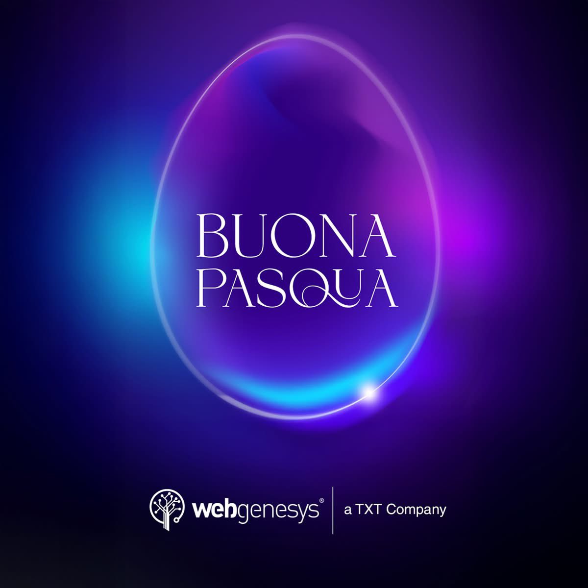 ✨ In questo giorno di rinnovamento e speranza, tutto il team di Webgenesys desidera augurarvi una serena Pasqua!

Che questo periodo porti nuova energia ai vostri progetti e connessioni significative con chi vi circonda.

#Pasqua2025