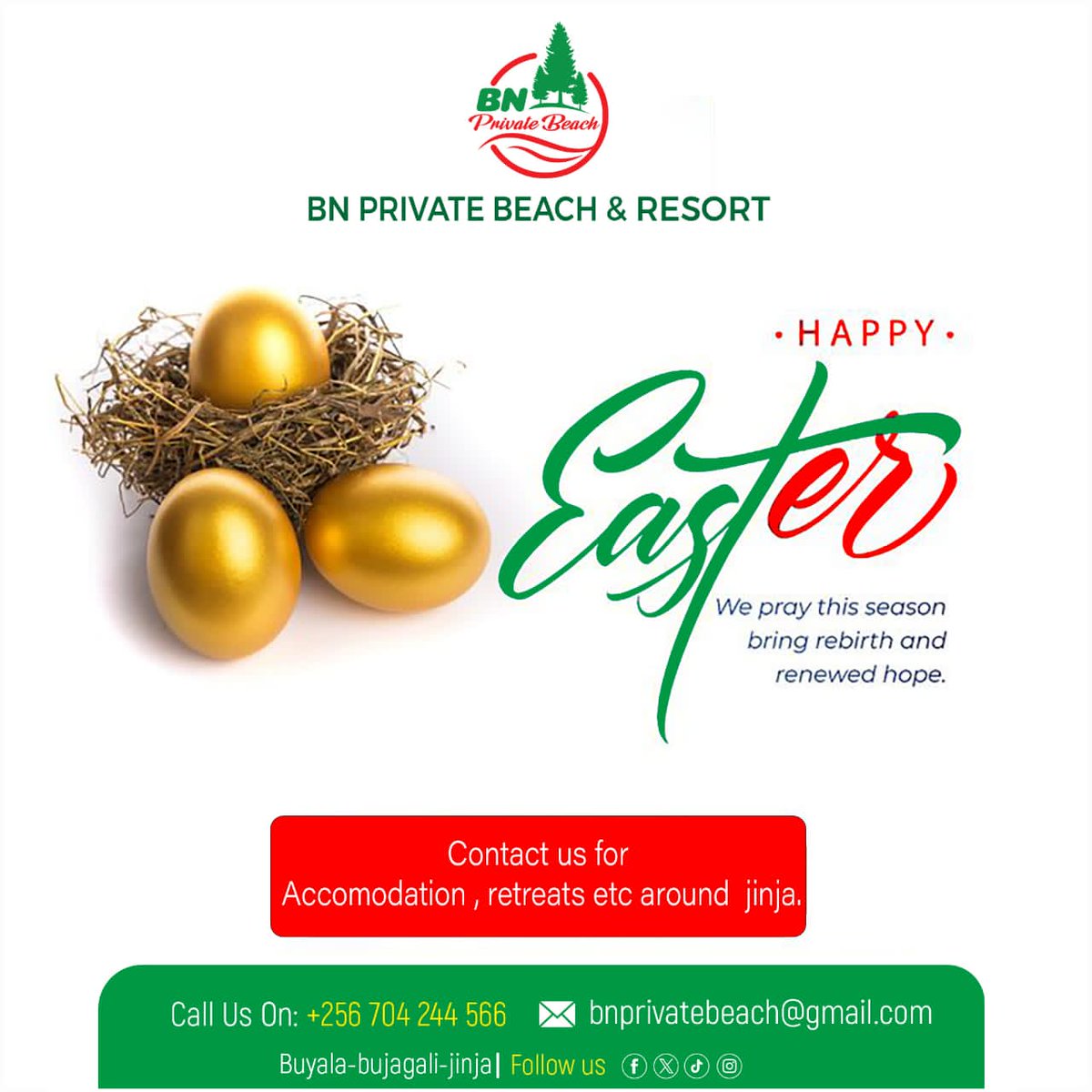 BN PRIVATE BEACH &RESORT-JINJA tweet media