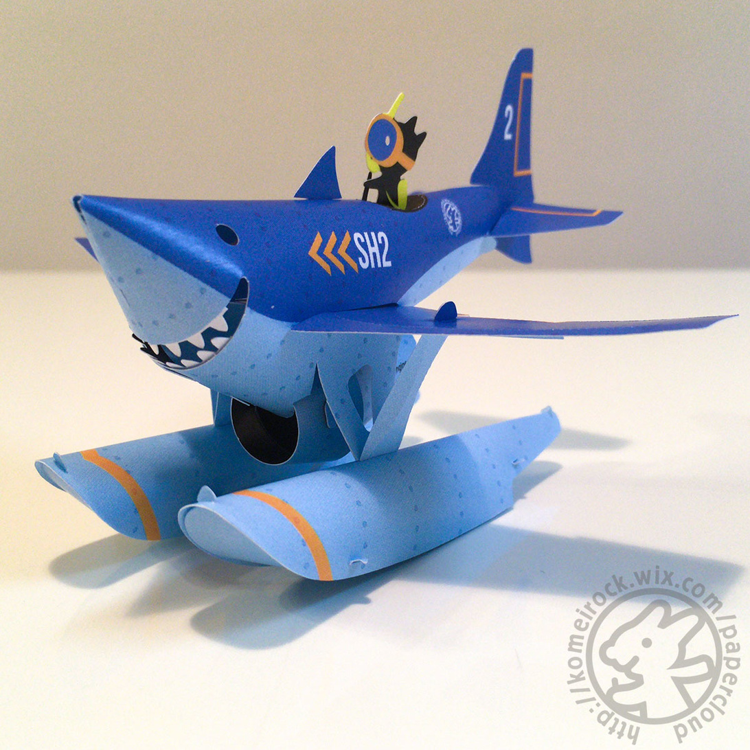 Komei_Iwasaki's tweet photo. #水上機 #水上艇 #たのしいひこうき #ペーパークラフト #papercraft #waterplane https://t.co/s2lHwHdPA2