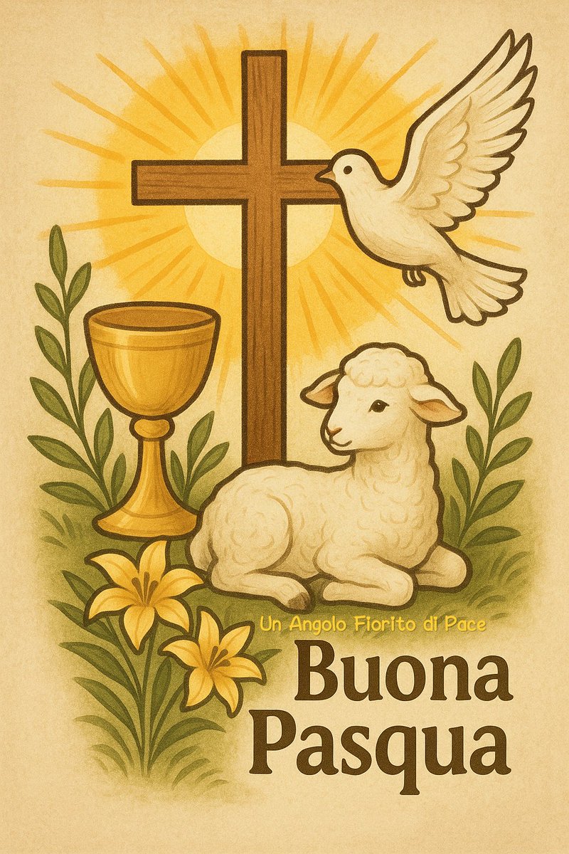 PreghiereMiryS's tweet photo. Cristo è veramente risorto. Alleluja 🔔🕊 Che la Santa Pasqua ci porti tanta luce e serenità! #MiryS #UnAngoloFioritoDiPace #Preghiera #SantaPasqua #CristoRisorto #BuonaPasqua https://t.co/EMizdULXwv