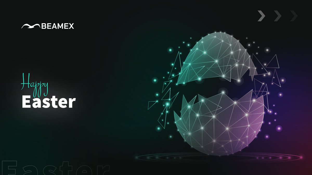 Beamswap and Beamex on Moonbeam Network (@beamswapio) on Twitter photo Happy Easter! ๐ชบ
We are wishing everyone a day filled with love, joy, and sweet new beginnings. Hope your heart (and basket) are full today! Happy Easter! ๐ชบ
We are wishing everyone a day filled with love, joy, and sweet new beginnings. Hope your heart (and basket) are full today!