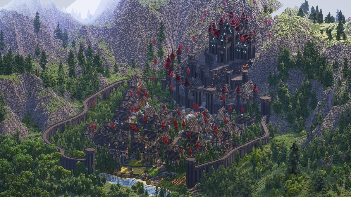mrsandzy's tweet photo. Dark Valley

#Minecraft #Minecraftbuilds #minecraftart #minecraft建築コミュ #minecraft建築 #マイクラ #minecraftrender https://t.co/KCA2nI4zUe