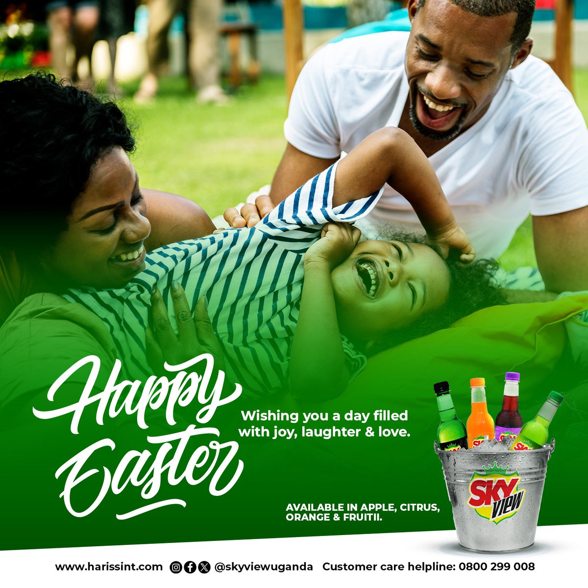 Wishing you a day filled with joy, laughter &amp; love. Happy Easter holiday!