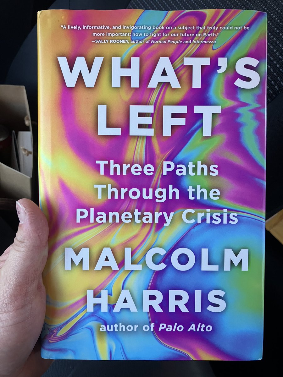 Diana Helmuth (not rly here) (@defnotlost) on Twitter photo Had a magnificent time interviewing the venerable <a href="/BigMeanInternet/">Malcolm Harris</a> on “What’s Left” today at <a href="/Keplers/">Kepler's Books</a>. It’s a dense, smart, and refreshingly non-fatalistic take on our options to get out of the planetary crisis. Highly recommend. Had a magnificent time interviewing the venerable <a href="/BigMeanInternet/">Malcolm Harris</a> on “What’s Left” today at <a href="/Keplers/">Kepler's Books</a>. It’s a dense, smart, and refreshingly non-fatalistic take on our options to get out of the planetary crisis. Highly recommend.