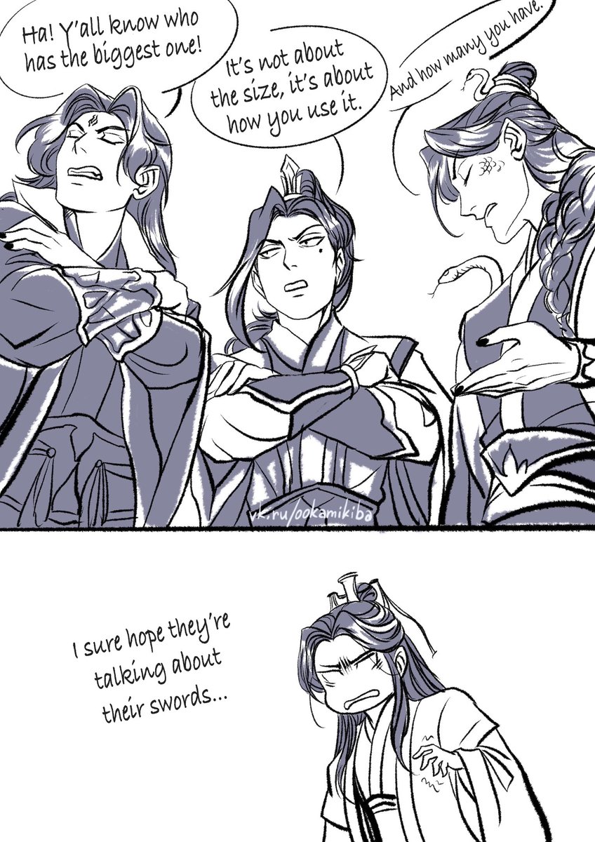 #svsss 

(Artist: ookamikiba on VK. Translated and reposted with permission)

Russian version below⬇️