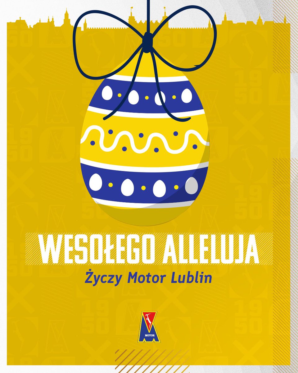 MotorLublin's tweet image. Spokojnych i radosnych Świąt Wielkanocnych, Motorowcy! 🐣