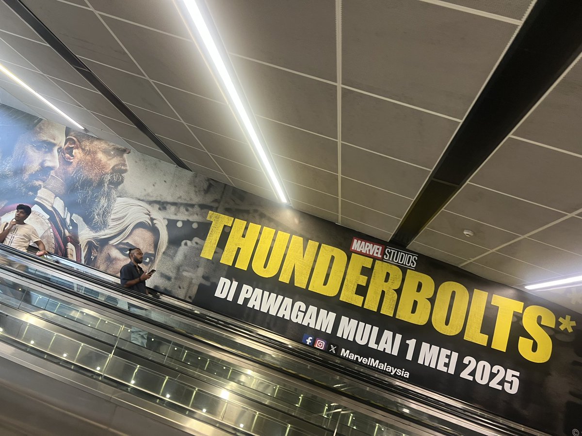 roshafiqlee's tweet photo. @MarvelMalaysia @askrapidkl should have use this chance to promote both KL &amp; Thunderbolts* simultaneously by pasting shots of Yelena Belova jumping off Merdeka 118 around this station. Pasar Seni station literally has one of the best view of the tower https://t.co/ubbcOnkp1d
