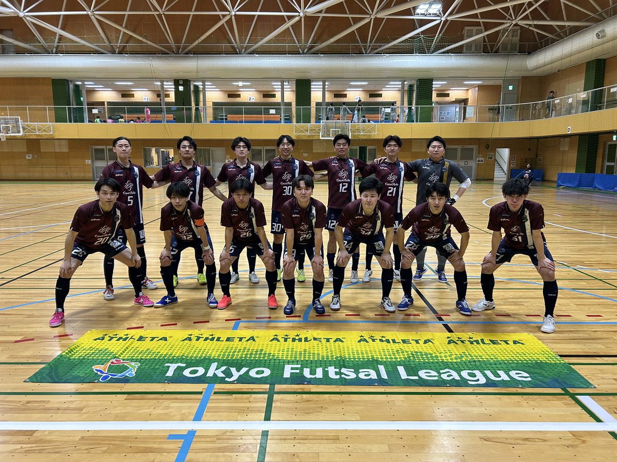 TokyoFutsalDiv2's tweet photo. ＼2部リーグ本日第3節開催中📣／

第3節 第3試合結果

 東京ヴェルディフットサルチーム
1 ( 1 )  -  ( 2 ) 5 ZOTT WASEDA RAIZ

@verdy_futsal
@zott_waseda
#ATHLETA
#tfl2 https://t.co/xOf4iYyPGz