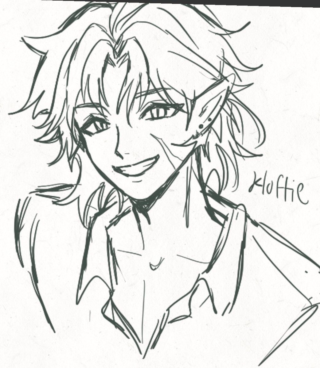 Kloftytoplist's tweet photo. Practice sketches (I promise I'm not slacking trust 🙏) https://t.co/C4hg4etfod