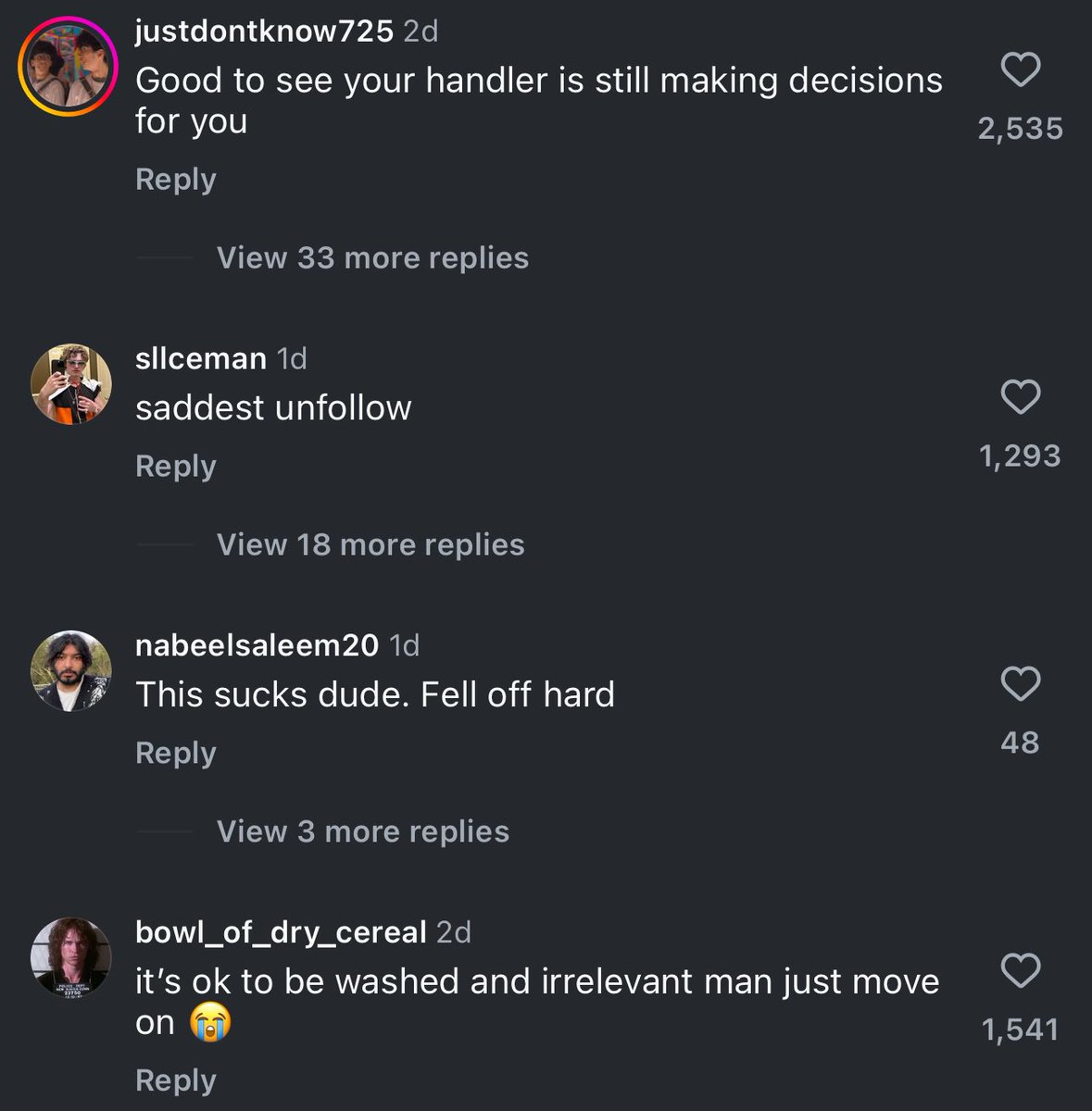 Awk20000's tweet image. iDubbbz Content Cop IG post didn’t go so well