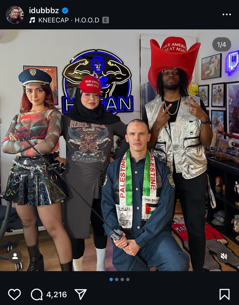 Awk20000's tweet image. iDubbbz Content Cop IG post didn’t go so well