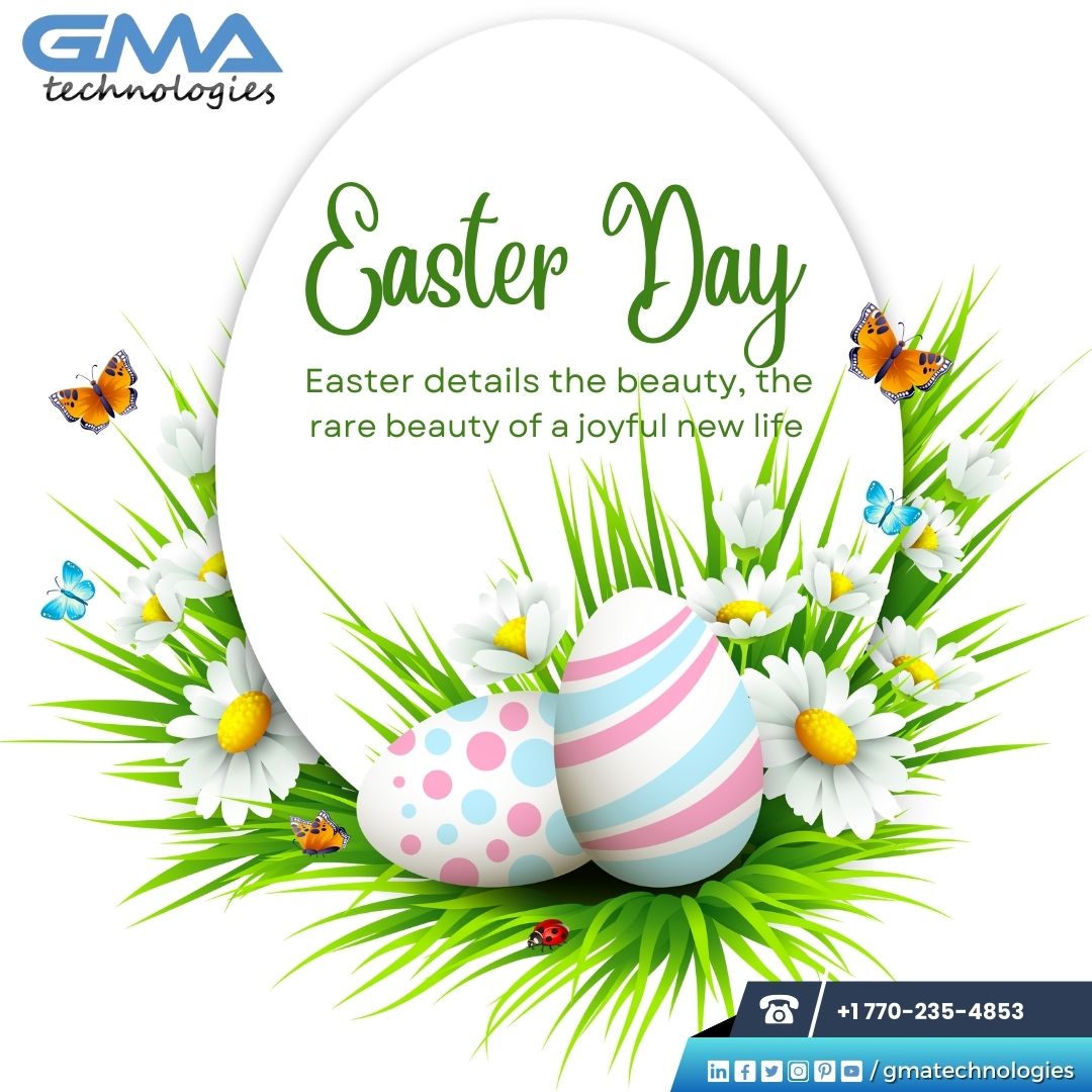 gmatechnologies's tweet image. This Easter, we’re celebrating fresh starts, bright ideas, and innovative solutions. Just like spring, it’s the perfect time to grow, evolve, and embrace new possibilities! 🌿✨

#GMAtechnology #HappyEaster #TechInBloom #InnovateWithGMA #EasterGreetings