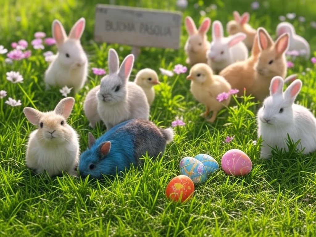 Buon Pasqua... Devo dire che grok ci ha messo impegno....😂
#pasqua2025