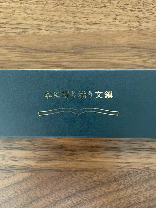 マナーの悪い自分は、ご飯中に本を読む。
本の固定に四苦八苦していたのだが、このたび「本に寄り添う文鎮」を購入。
便利だなこれ! 