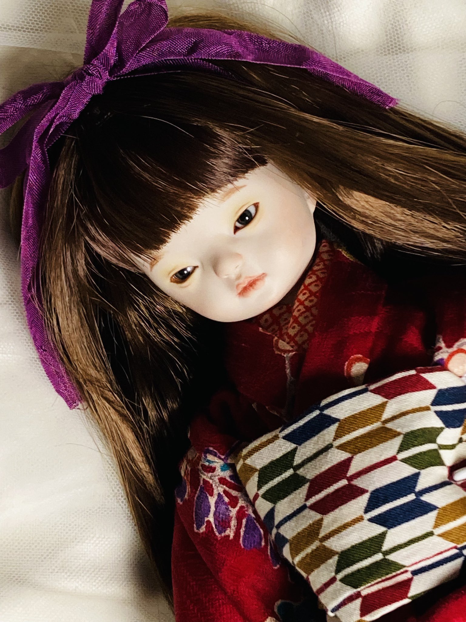 創作人形26（ちりめん使用） ベビー 赤ちゃん ハンドメイド
