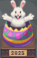 whylwtr's tweet image. Happy Easter Day! @pixels_online @whatslukedoing 
Quest Complete
#RoninCreator 
#PixelsCreator