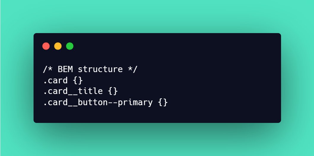 nrachabathuni's tweet image. Use the BEM (Block Element Modifier) naming convention for scalable & maintainable styles.
#CSSArchitecture #BEM #WebDev #FrontendTips #CleanCode #MaintainableCSS #SEOtips #UXDesign