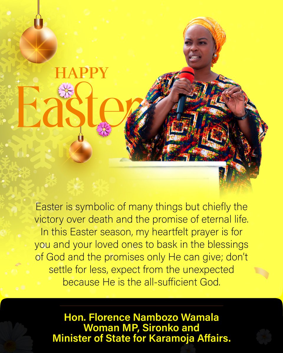 Happy Easter to you and your loved ones.