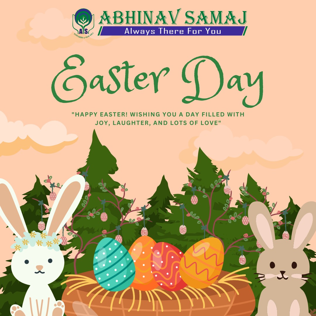 abhinavsamaj201's tweet image. Happy Easter from AbhinavSamaj  May your day be filled with love, peace, and the spirit of giving. Let’s keep spreading kindness and helping those in need.

#AbhinavSamaj #HappyEaster #ServeHumanity #Easter2025 #NGOIndia #NGO #Charity