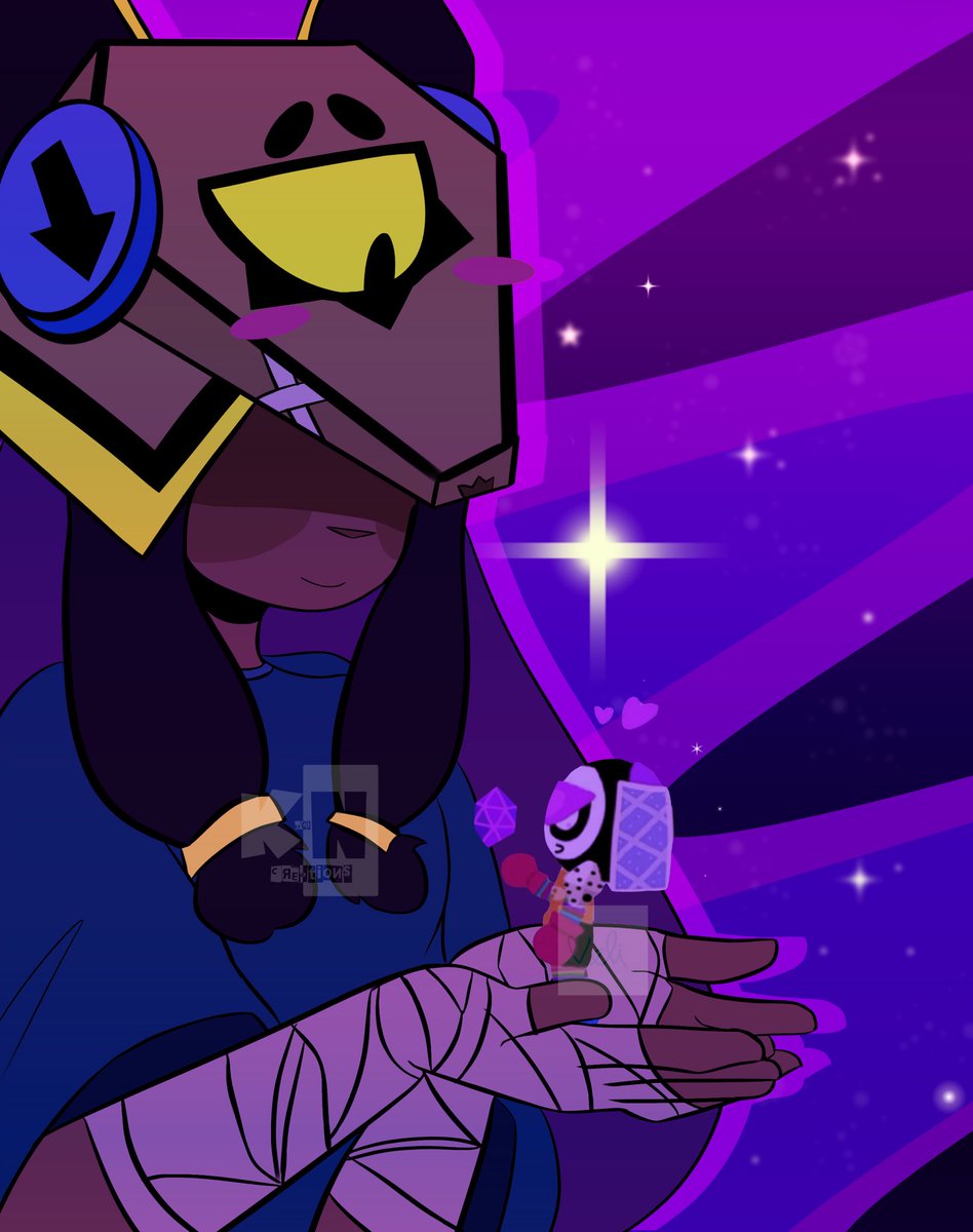 DrowsySandstorm's tweet photo. TIMEGAMES COLLAB WITH @KUN1CR34T10NS!!

This was really fun to make!! Go follow her for more amazing art!!

#BrawlStars #BrawlStarsArt #BrawlStarsFanart #BrawlStarsFinx #BrawlStarsMeeple #Finxple #Meepinx #Timegames https://t.co/fr5yk8sSy7