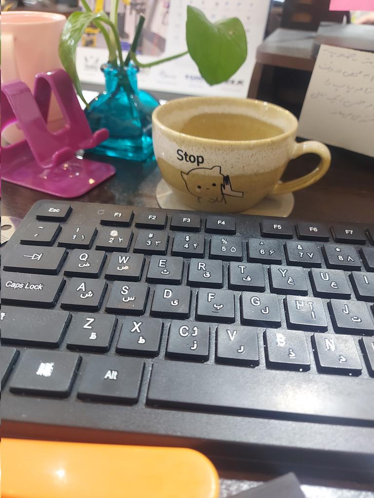 fafa13691369's tweet photo. من حتی روی ماگم هم میگه ایست یعنی کسی نزدیک من نشه😄😆 https://t.co/mgaCwGpRlD