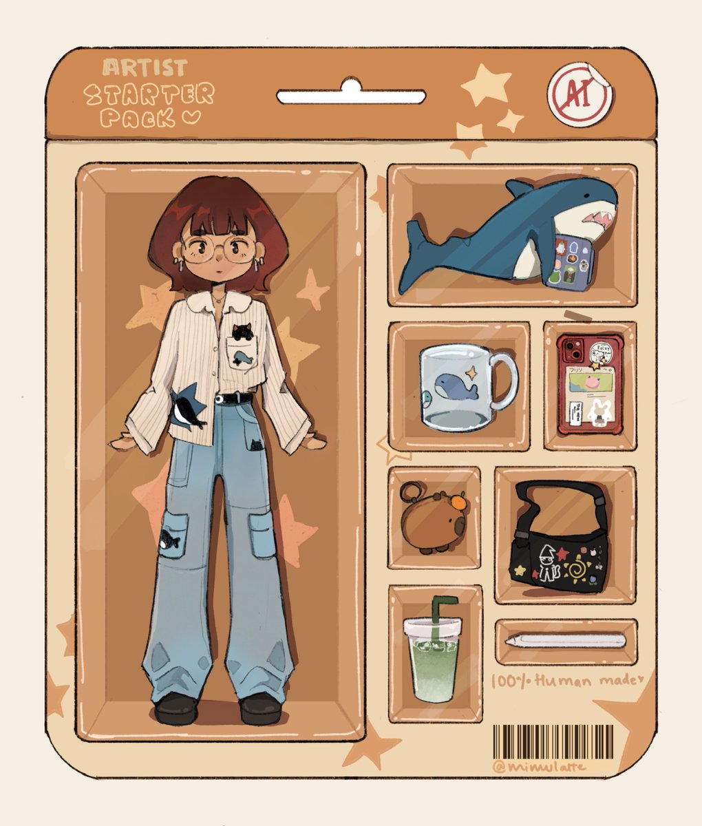 hello🦈 #StarterPackNoAI