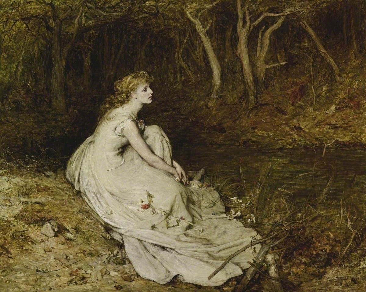 ArtorOtherThing's tweet photo. William Quiller Orchardson (1832-1910), Ophelia (1874) https://t.co/XNcfKLhdyV