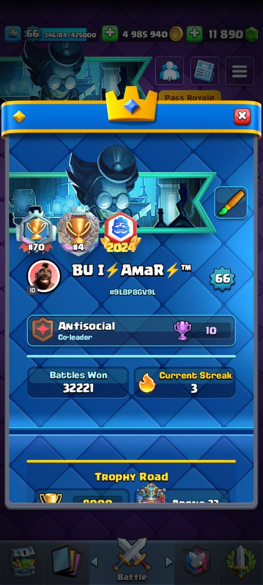 Joining the clan? Here's my friend link – let the battles begin! ⚔️🔥