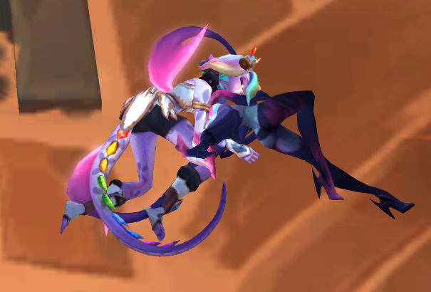 A very.... interesting death pose