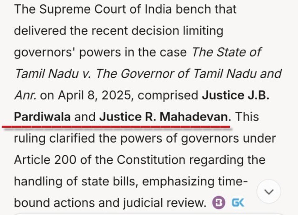 Media Expose (@mediaexpose_) on Twitter photo So now it all makes sense.
<a href="/timesofindia/">The Times Of India</a> editorially attacked the Vice President for questioning a SC judgment authored by Justices Pardiwala & Mahadevan.
Turns out these same judges quashed criminal proceedings against TOI’s Editorial Director Jaideep Bose just two months ago. So now it all makes sense.
<a href="/timesofindia/">The Times Of India</a> editorially attacked the Vice President for questioning a SC judgment authored by Justices Pardiwala & Mahadevan.
Turns out these same judges quashed criminal proceedings against TOI’s Editorial Director Jaideep Bose just two months ago.