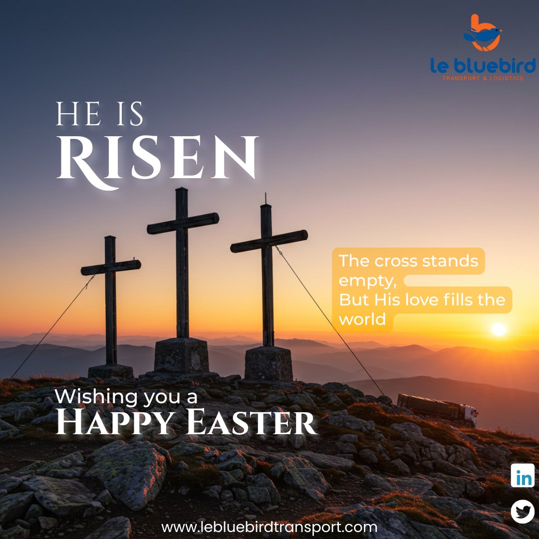 He is risen just as He promised.
Happy Easter.