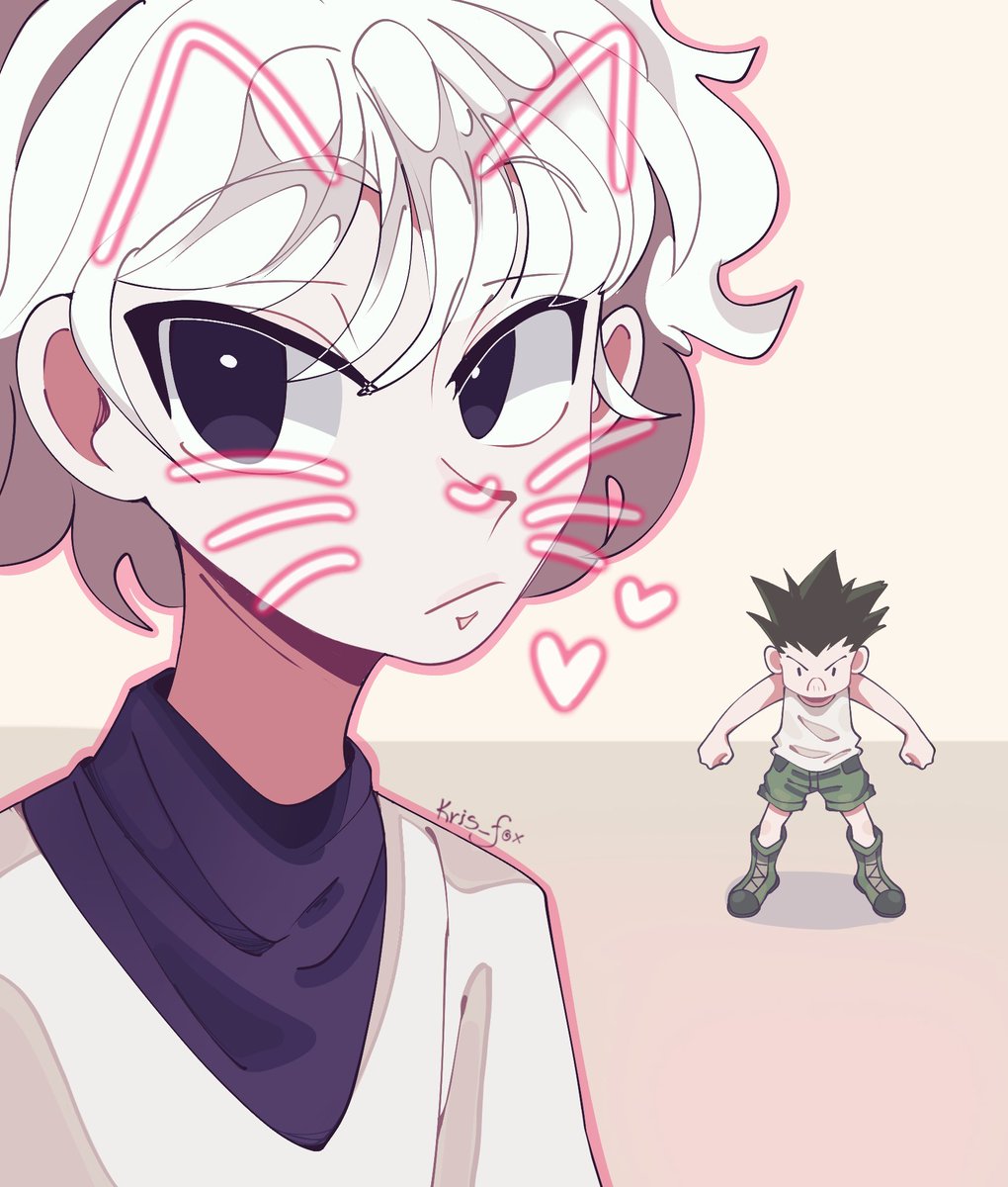 Krisfox_16's tweet photo. 🐱🤍
#hxh #hxhfanart #killua #gon https://t.co/VfcGzgKpgs