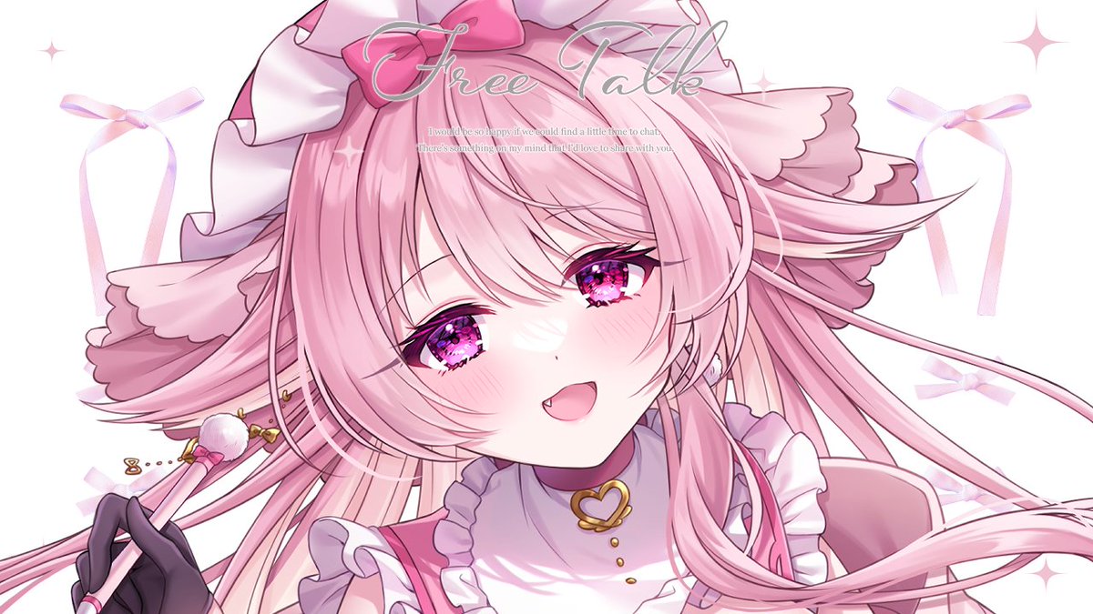 「【配信告知】裏で作業しながらちょっとだけおはなし  4/20 15:45～STA」|うさの🐰🎀 C101新刊通販のイラスト