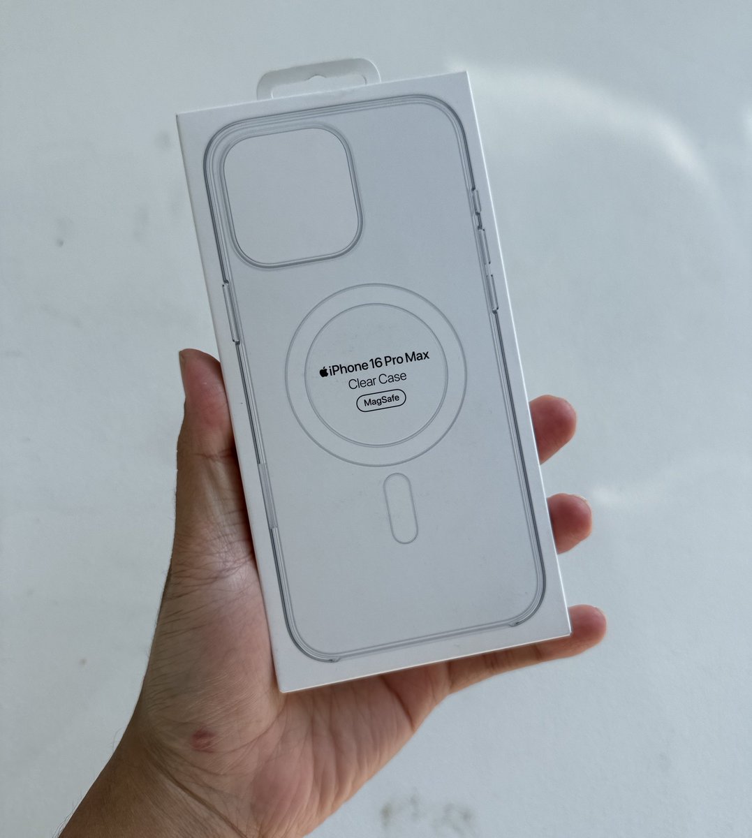 bhaguz_403's tweet photo. Dijual case iPhone 16 Pro Max.
Tipe Clear Case MagSafe for iPhone 16 Pro Max resmi Apple. Kondisi baru segel belum dipake.
Harga 650 ribu. Minat cuss DM ya. 

Bantu RT gaes thank you 🙏🏼 https://t.co/nPHwCZ1dtx