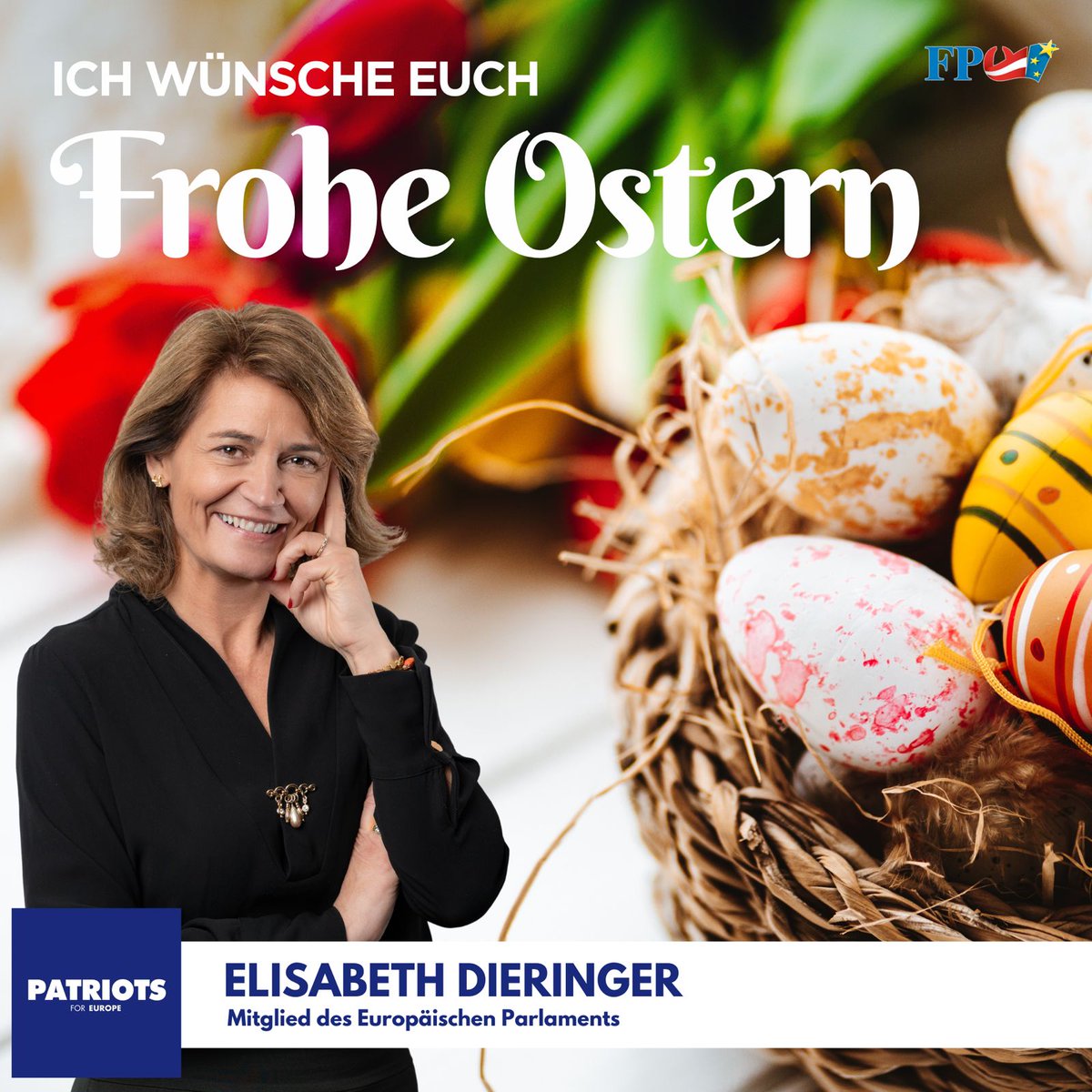 Frohe Ostern!
Ich wünsche Euch und Euren Liebsten ein gesegnetes Osterfest, erholsame Feiertage und neue Energie für alles, was vor uns liegt 🐣🌷

#FroheOstern #hoffnung #zuversicht #EU #Osterfest #ostersonntag #Osterwochenende