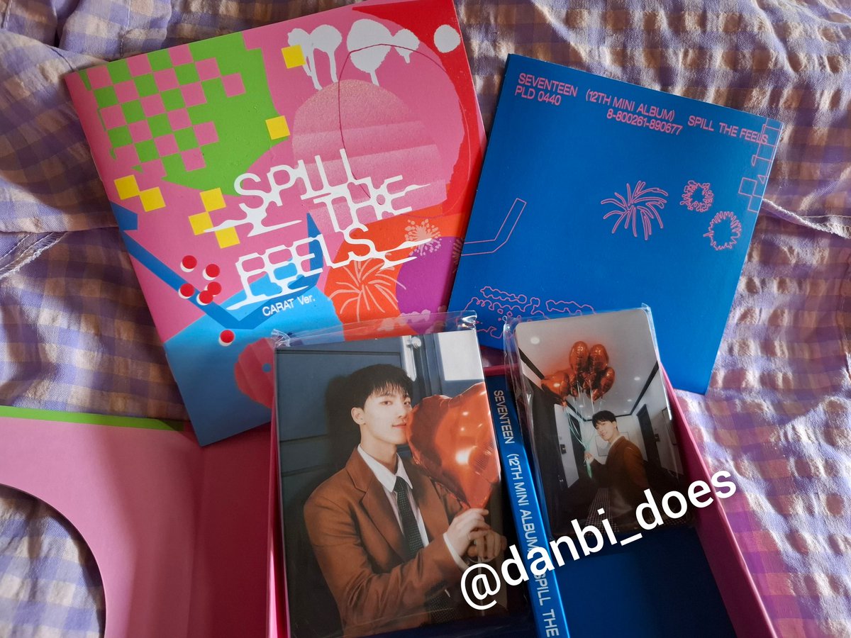 danbi_does's tweet photo. WTS LFB ph spill the feels carver album Dino
- complete except rpcs &amp; qr

- ₱230
- onhand &amp; ready to ship
- 2 albums avail

📍Baguio City

MOP: Gcash
MOD: Jnt direct, LBC, for dropping (w/in baguio or LTB only)

Reply or DM to claim

#danbi_sells
svt seventeen stf carat version https://t.co/WsyT2RmH5w