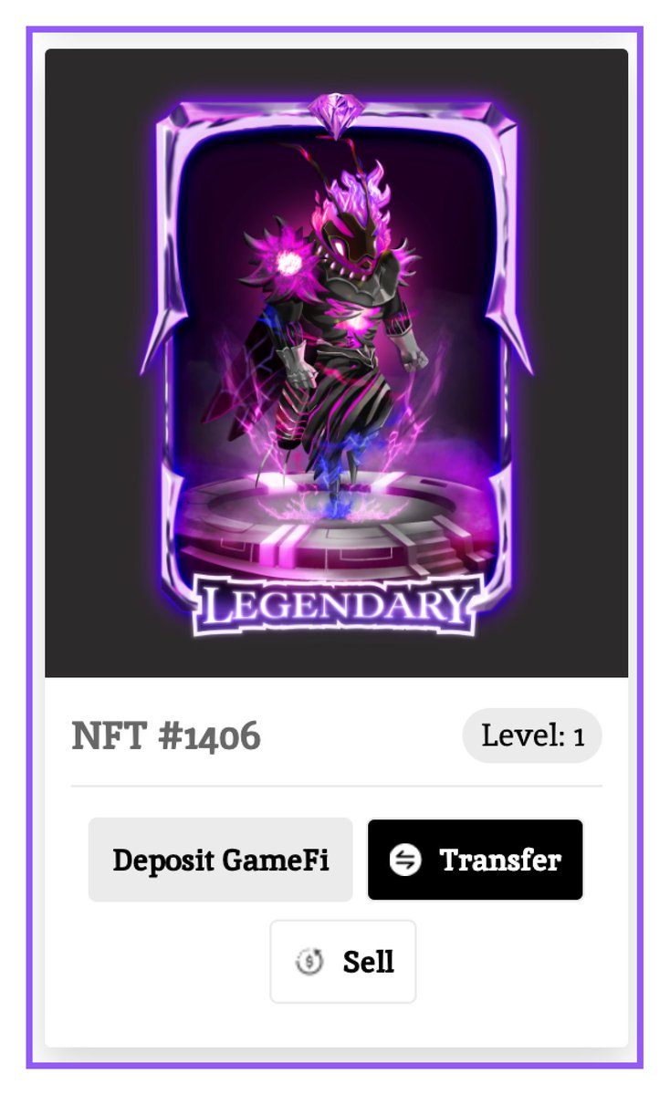 hieunguyen0206's tweet photo. 💥Just unlocked a Legendary NFT from @cwgame_io 💥
Only 10 out of 9999 in existence 🥳
Now it's your turn to open🥚 & challenge my warrior!
Who's ready to compete?
#Bnbchain #Gamefi #nft #metaverse #crypto #coin #cwgame #cworld https://t.co/ZI0RFsiVTE