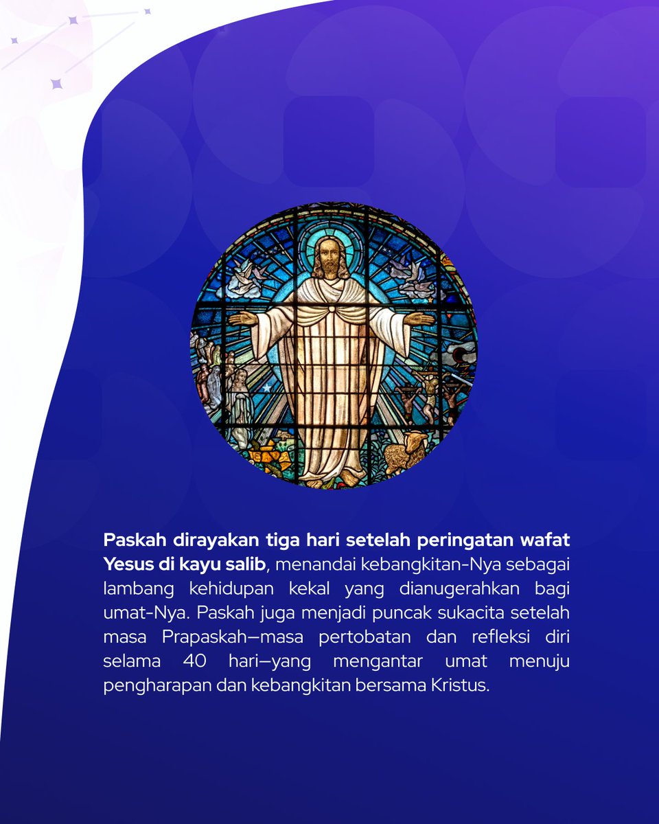 HMSI_ITS's tweet photo. [SELAMAT MEMPERINGATI HARI KEBANGKITAN YESUS KRISTUS]

Halo, Arek Niskalarasi!🤩👋
Semoga kebangkitan Kristus membawa kedamaian dan terang dalam hidup kita.

Selamat Paskah!

#IMUpdate
#IMaginary
#HMSIInfinity
#ITSSurabaya
#Easter2025 
#EasterSunday https://t.co/EWTk5cQHdD