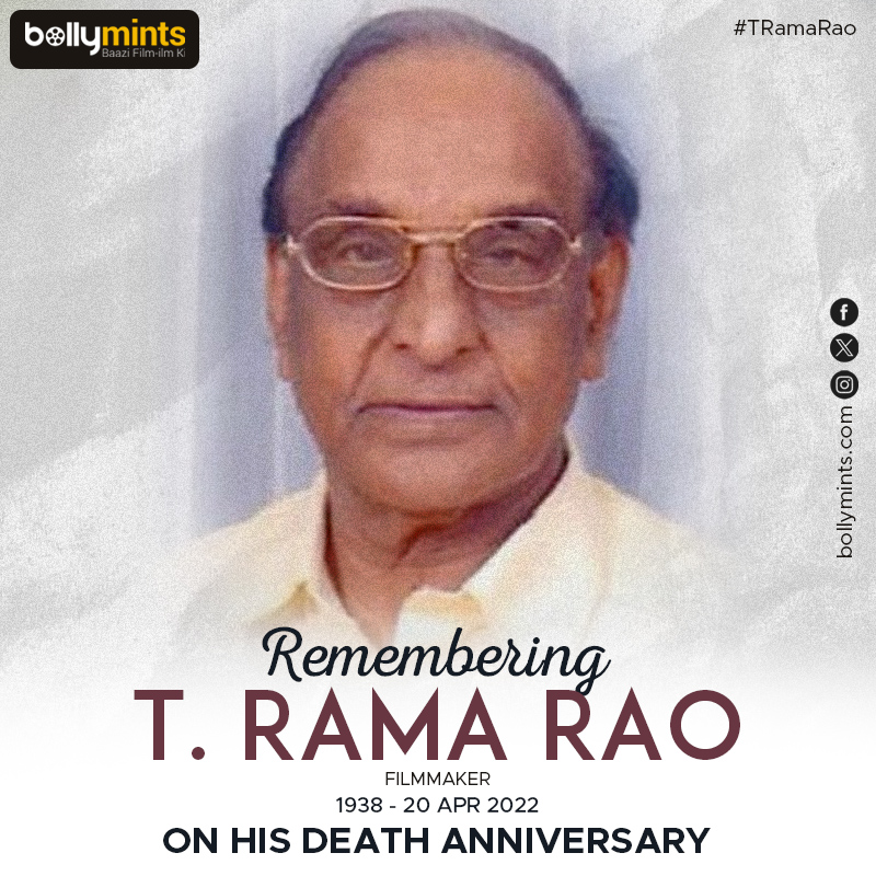 BollyMints's tweet photo. Remembering Filmmaker #TRamaRao Ji On His #DeathAnniversary ! https://t.co/yHz3qROu8v