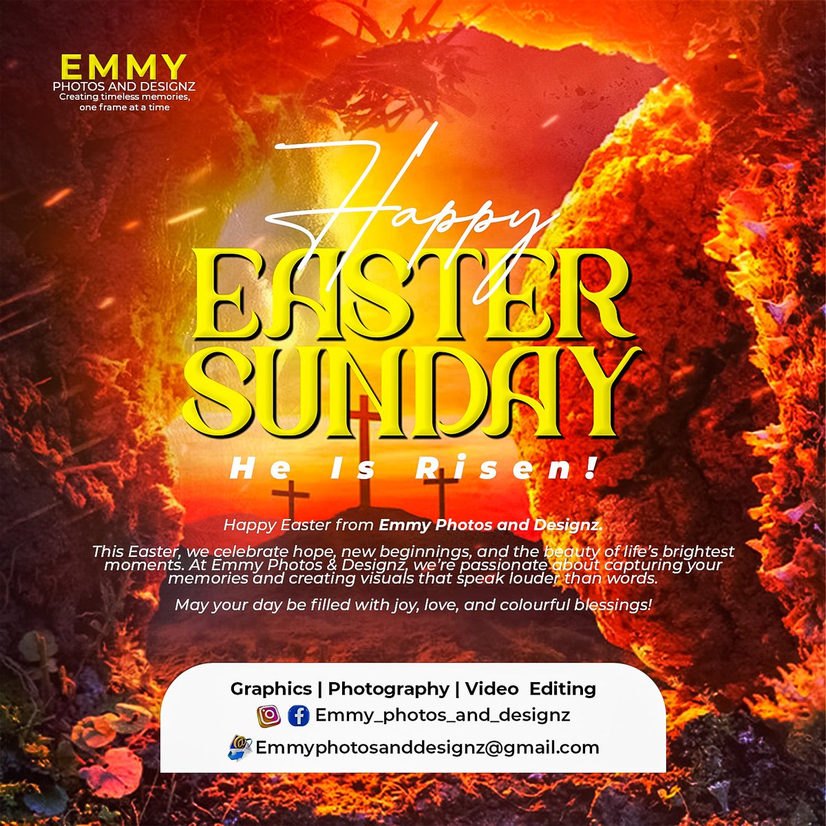 Hollaskid's tweet photo. Today, we celebrate renewal, hope, and new beginnings. Just as Easter reminds us of brighter days ahead, we’re thankful for the opportunity to grow, serve, and journey forward with you.

Wishing you joy, peace, and endless possibilities this season and beyond.

#HappyEaster https://t.co/5uvTDLPAr3